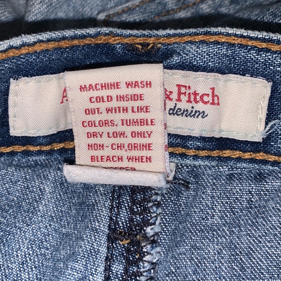 Abercrombie & Fitch Distressed Denim Skirt - Picture 13 of 13